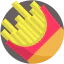 French fries icon 64x64