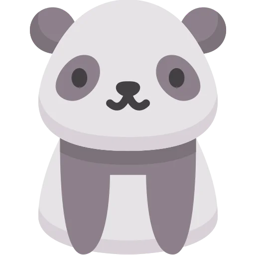 Panda bear icon