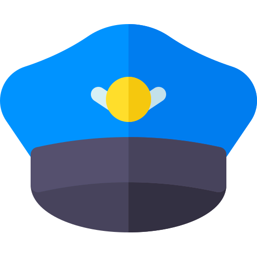 Pilot hat icon