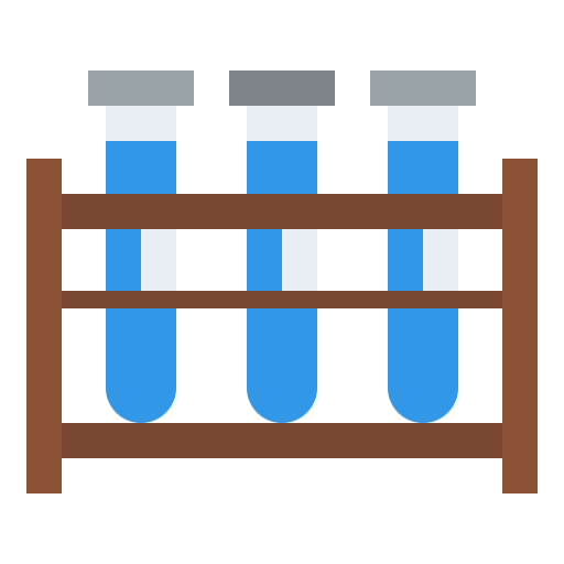 Test tubes icon