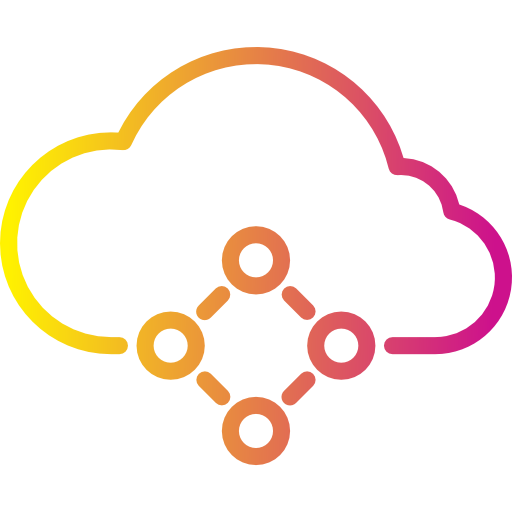 Computing cloud ícone