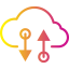 Computing cloud Symbol 64x64