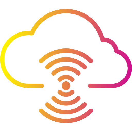 Computing cloud ícone