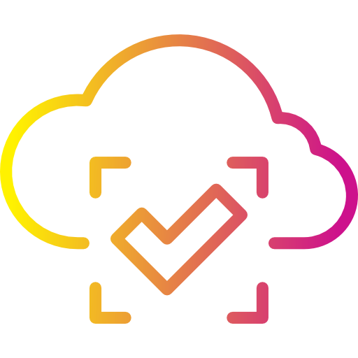 Computing cloud icône