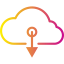 Computing cloud Symbol 64x64