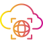 Computing cloud Symbol 64x64