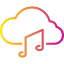 Computing cloud icon 64x64