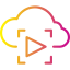 Computing cloud icon 64x64