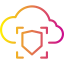 Computing cloud icon 64x64