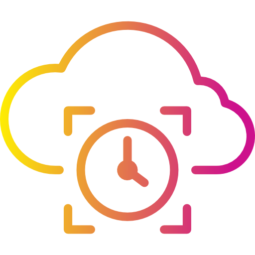Computing cloud ícone