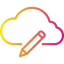 Computing cloud Symbol 64x64