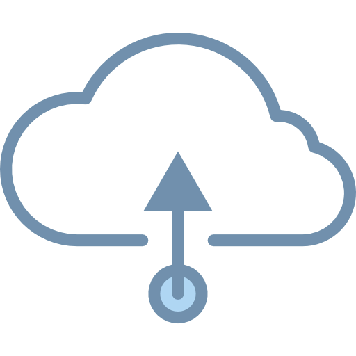 Computing cloud icon