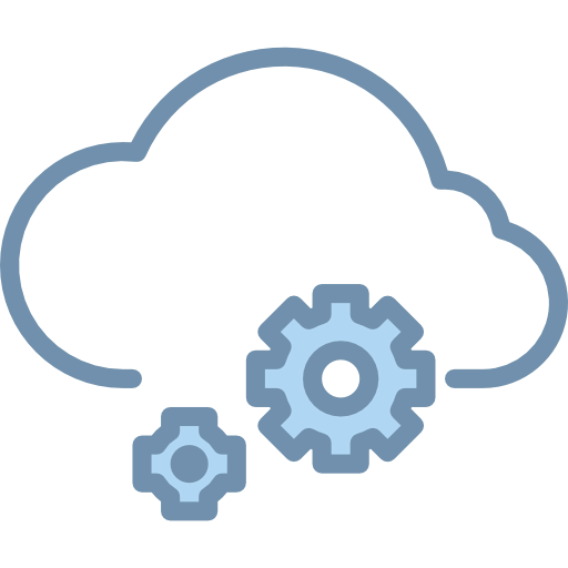 Computing cloud іконка