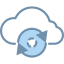 Computing cloud Symbol 64x64