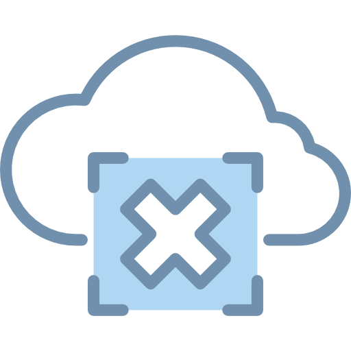 Computing cloud icon