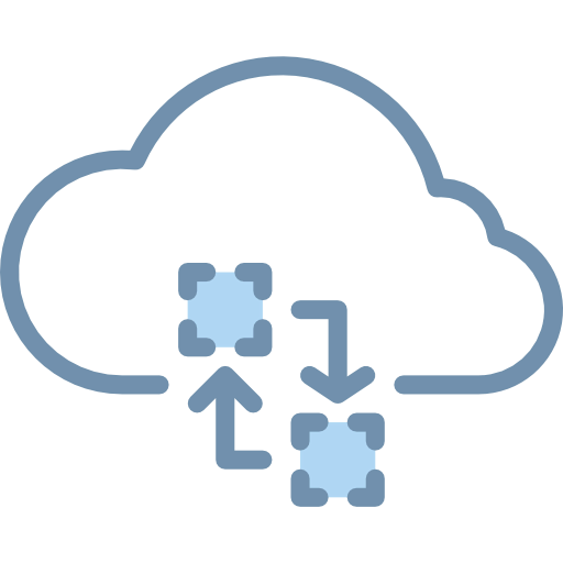 Computing cloud ícono