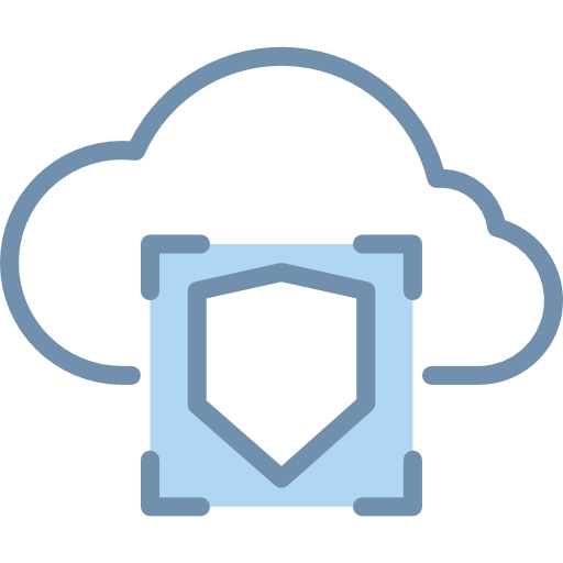 Computing cloud icon