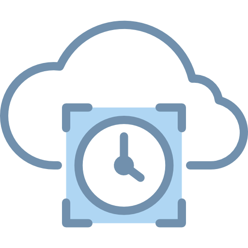Computing cloud ícone