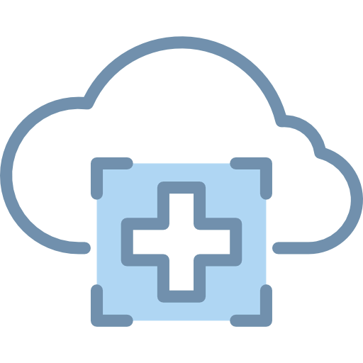 Computing cloud アイコン