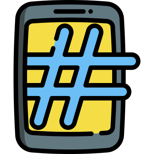 Hashtag icon