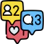 Social networks icon 64x64