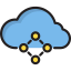 Computing cloud icon 64x64