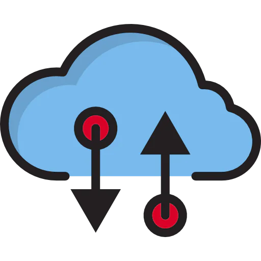 Computing cloud 图标