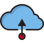 Computing cloud icon 64x64