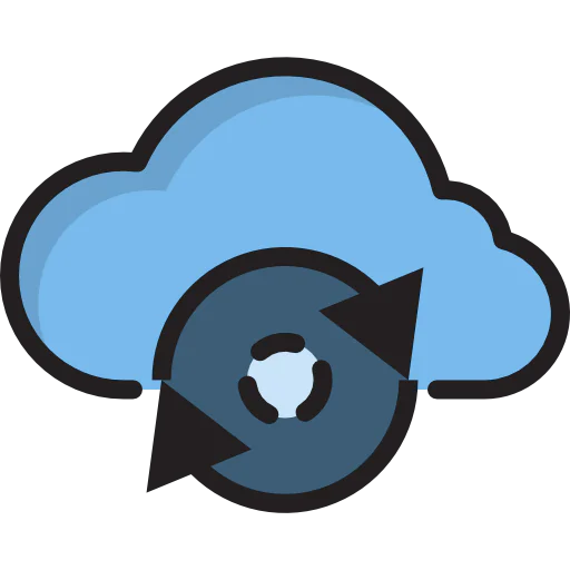 Computing cloud Ikona