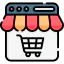 Online shop icon 64x64