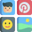 Pinterest icon 64x64