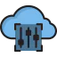 Computing cloud ícone 64x64