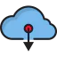 Computing cloud іконка 64x64