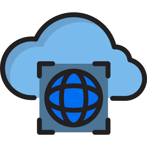 Computing cloud 图标