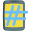 Hashtag Symbol 64x64