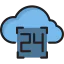 Computing cloud 图标 64x64