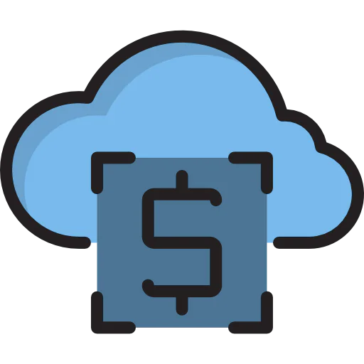 Computing cloud ícono