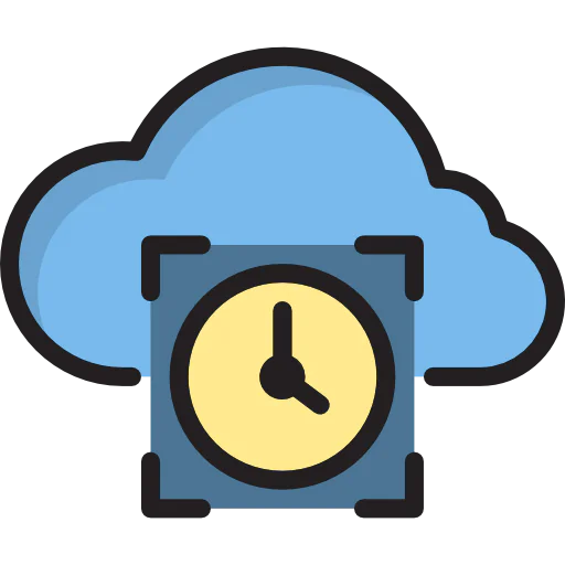 Computing cloud icône