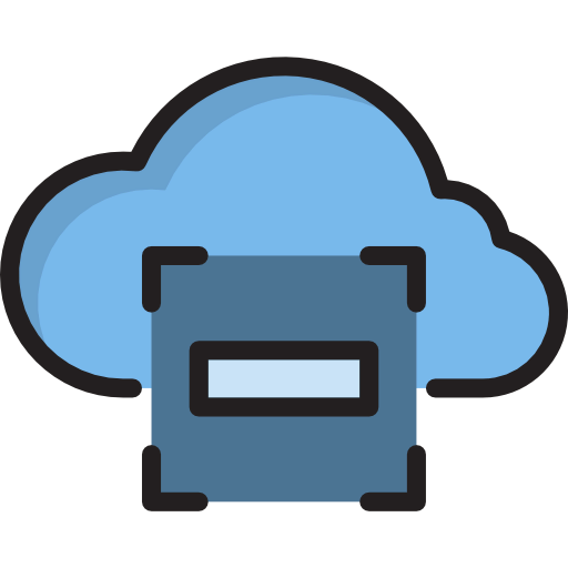 Computing cloud icône