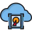 Computing cloud icône 64x64