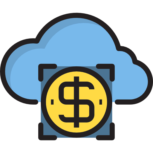 Computing cloud ícono