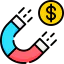 Money magnet icon 64x64