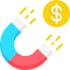 Money magnet icon 64x64