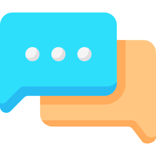 Chat bubble icon
