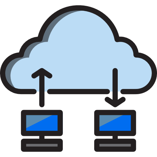 Cloud computing icon