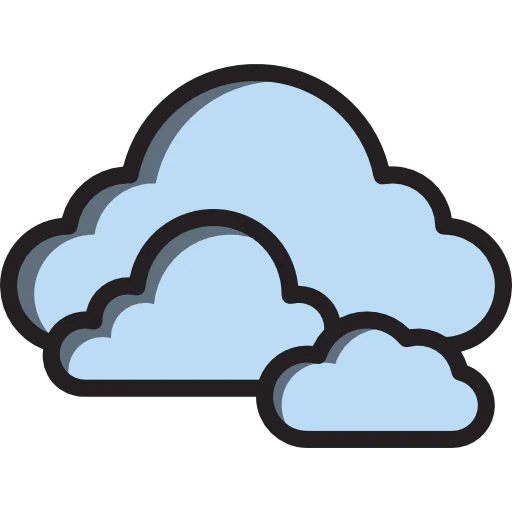 Cloud computing icon