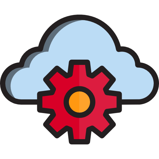 Cloud computing icon