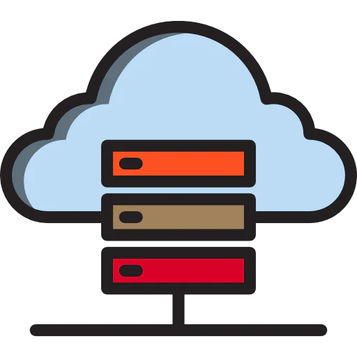 Cloud computing icon
