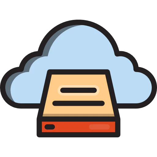 Cloud computing icon