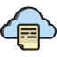 Cloud computing icon 64x64